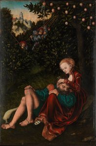 Samson and Delilah by Lucas Cranach the Elder